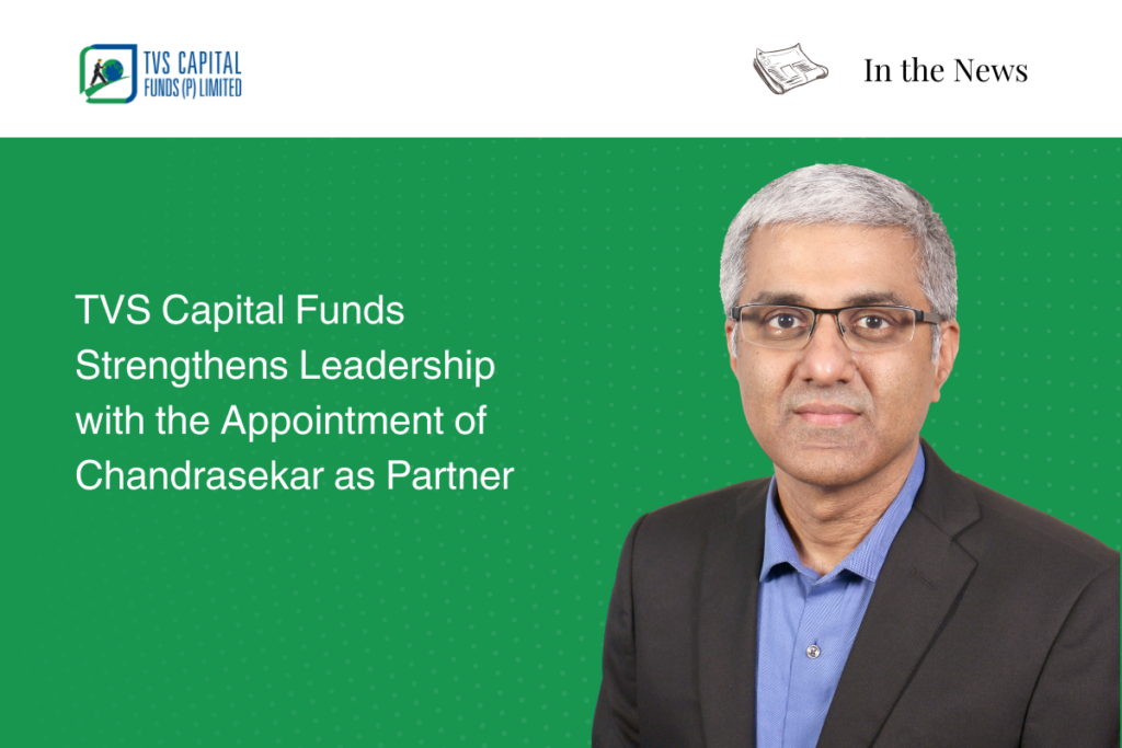 Chandrasekar - TVS Capital Funds