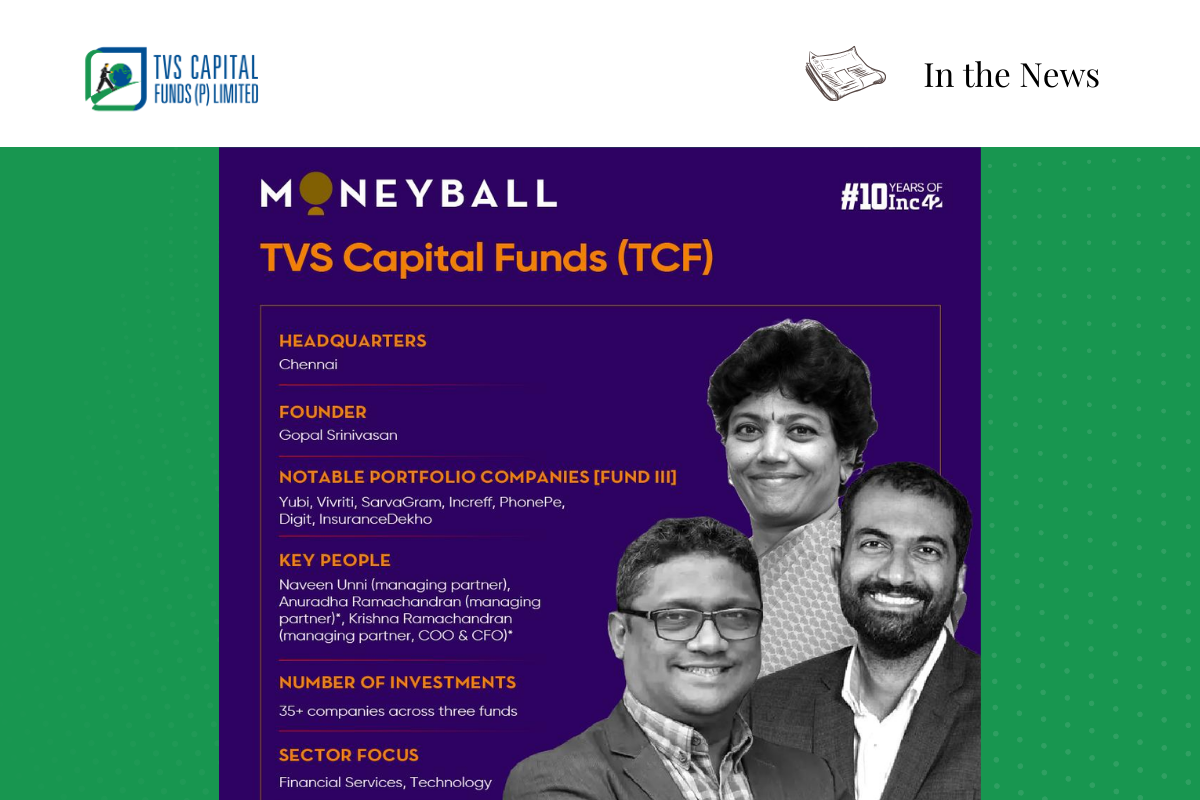 TVS Capital Funds Reinvents Investment Strategy for the Future